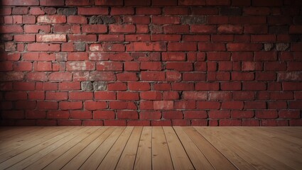 Backdrop of an unoccupied room with wall and floor