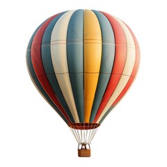 Fototapeta premium Colorful hot air balloon soaring through the sky