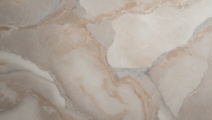 Premium High-Resolution Marble Stone for Interior Decoration, Including Ceramic Wall and Floor Tiles, Natural Polished Marble with Ivory and Gray Granite Textures, Close-Up Surface