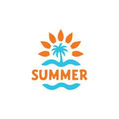 Obraz premium Summer logo