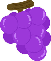 포도 드로잉 아이콘(grape drawing icon)