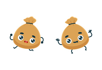 Set Mascot images of the Sack Bag