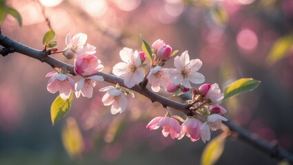 Branch of Apple Blossom
