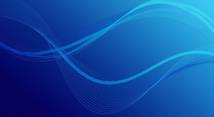 Azure Undulation AI Generated