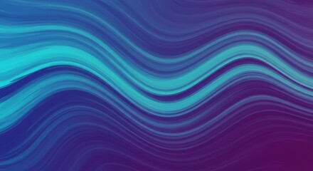 Azure Undulation AI Generated
