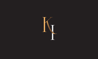 KI, IK, K , I , Abstract Letters Logo Monogram	