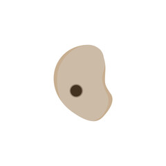 Holds for rock climbing walls. Vector illustration 