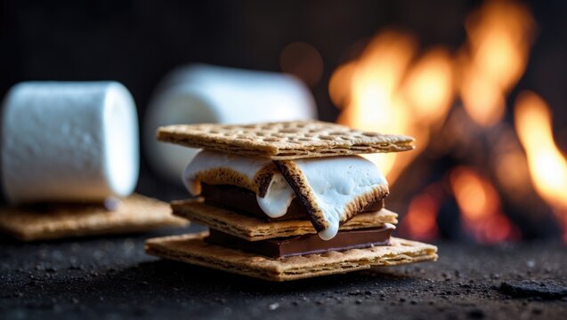 Fire-side assembly of Smore
