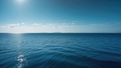 Obraz premium The expansive blue ocean waters