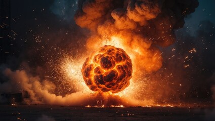 Explosion Caused by Thermite