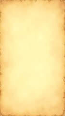 Vintage Parchment Paper Texture Background with Decorative Border