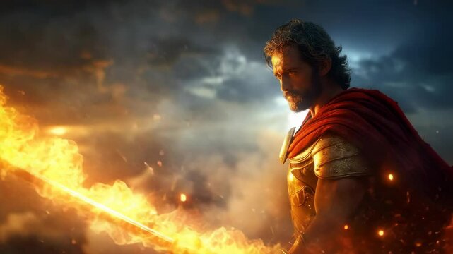 Ares mythology: battle symbol, Olympus origin, martial spirit, Roman legend, Greek belief, divine combatant, ancient aggression, sacred armor, classical attribute, heroic presence