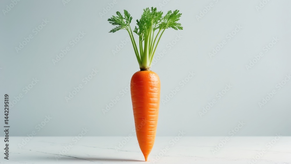 Poster carrot slices display