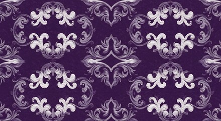 Twilight Damask AI Generated
