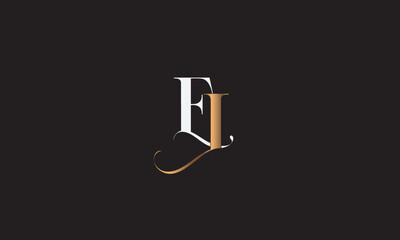 EL, LE , E , L , Abstract Letters Logo Monogram	