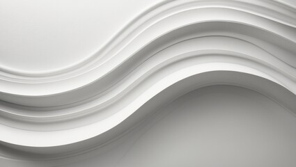 Soft textured abstract background featuring white smooth waves