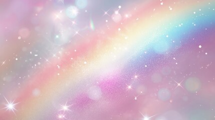 Rainbow pastel glitter photography background. Image of rainbow pastel glitter background. Rainbow color light background. Pink sparkling background.