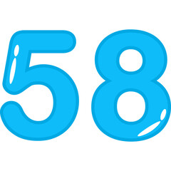 Number Illustration Vector
