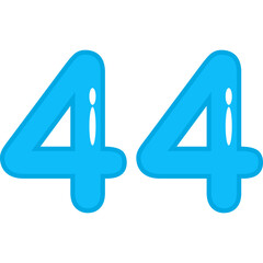 Fototapeta premium Number Illustration Vector