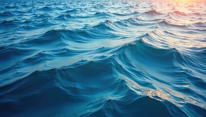Abstract ocean wave pattern, textured wallpaper, design, curve