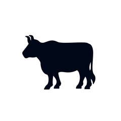 ox animal vector emoji illustration
