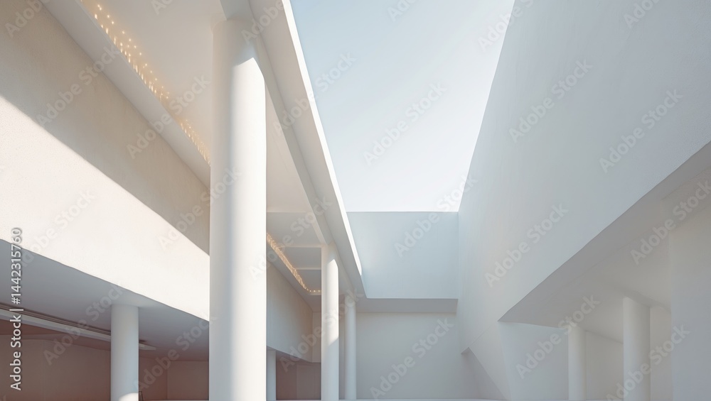 Aufkleber Building architecture. Textures of walls and architectural layout. Architectural inspiration ideas. Photos depicting different patterns and constructions