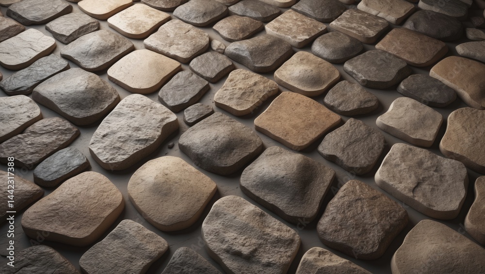 Poster exterior parking floor tiles made of ceramic with rustic matte finish and punch pattern