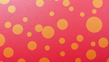 Abstract Red and Gold Circle Pattern Texture Background