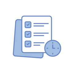 Fototapeta premium Planning Vector icon