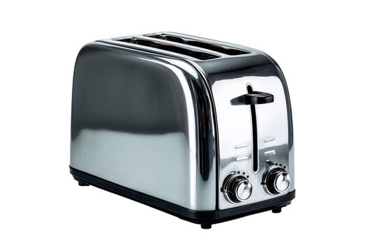 Four Slice Toaster On Transparent Background