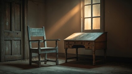 Fototapeta premium Wood-crafted furniture