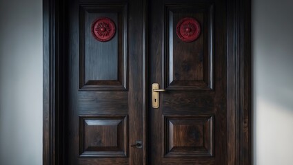 Obraz premium individual doors for decorative purposes