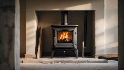 How to install a multi-fuel stove for woodburning