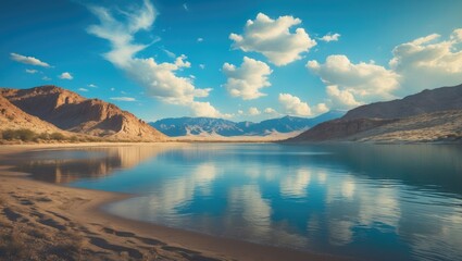 Recreation Area near City by Lake Mohave