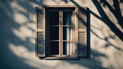 Obraz premium Window with shadow effect