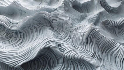 Intimate look at the wall's rugged texture