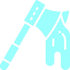 axe logo design vector template