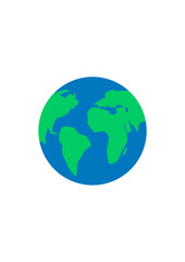 vector illustration of the earth globe. earth day campaign. Perfect for campaigns related to climate change, eco-awareness, clean energy, and nature preservation.