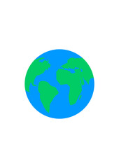 vector illustration of the earth globe. earth day campaign. Perfect for campaigns related to climate change, eco-awareness, clean energy, and nature preservation.