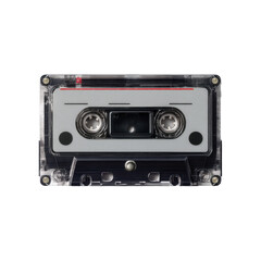Microcassette, on transparent background