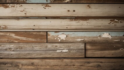 Obraz premium Horizontal wooden panel background featuring furniture objects for creative projects