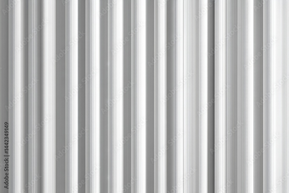 Poster a white curtain that drops down as a straight line creates a background for inserting text in empty 