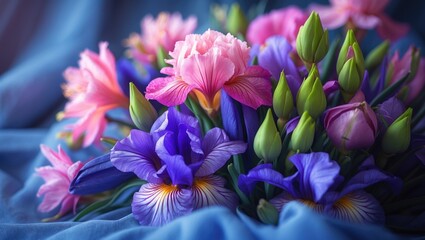 Detailed view of charming buds