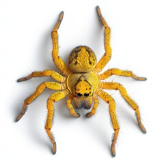 Fototapeta premium Golden Kazan Jumper Spider Macro Shot