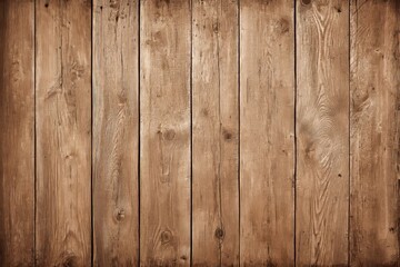 Obraz premium The background features old, vintage wooden planks in the form of light grunge wood panels and a wooden floor