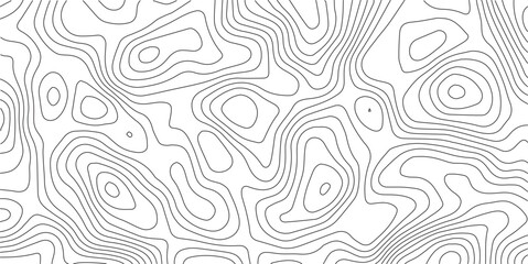 Abstract Topographic background. Geographic line map. Wavy pattern design. Paper texture imitation of a geographical map shades. Vector illustration.	