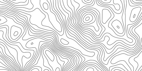 Abstract Topographic background. Geographic line map. Wavy pattern design. Paper texture imitation of a geographical map shades. Vector illustration.	