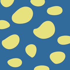 seamless background with yellow pears