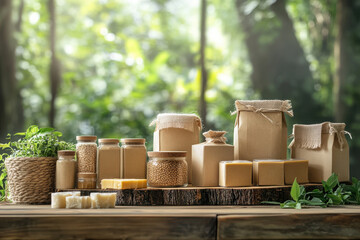 showcasing eco-friendly businesses with sustainable packaging solutions.