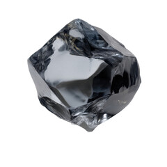 Fototapeta premium Plastic energy crystal, ultra realistic uhd photo, on transparent background